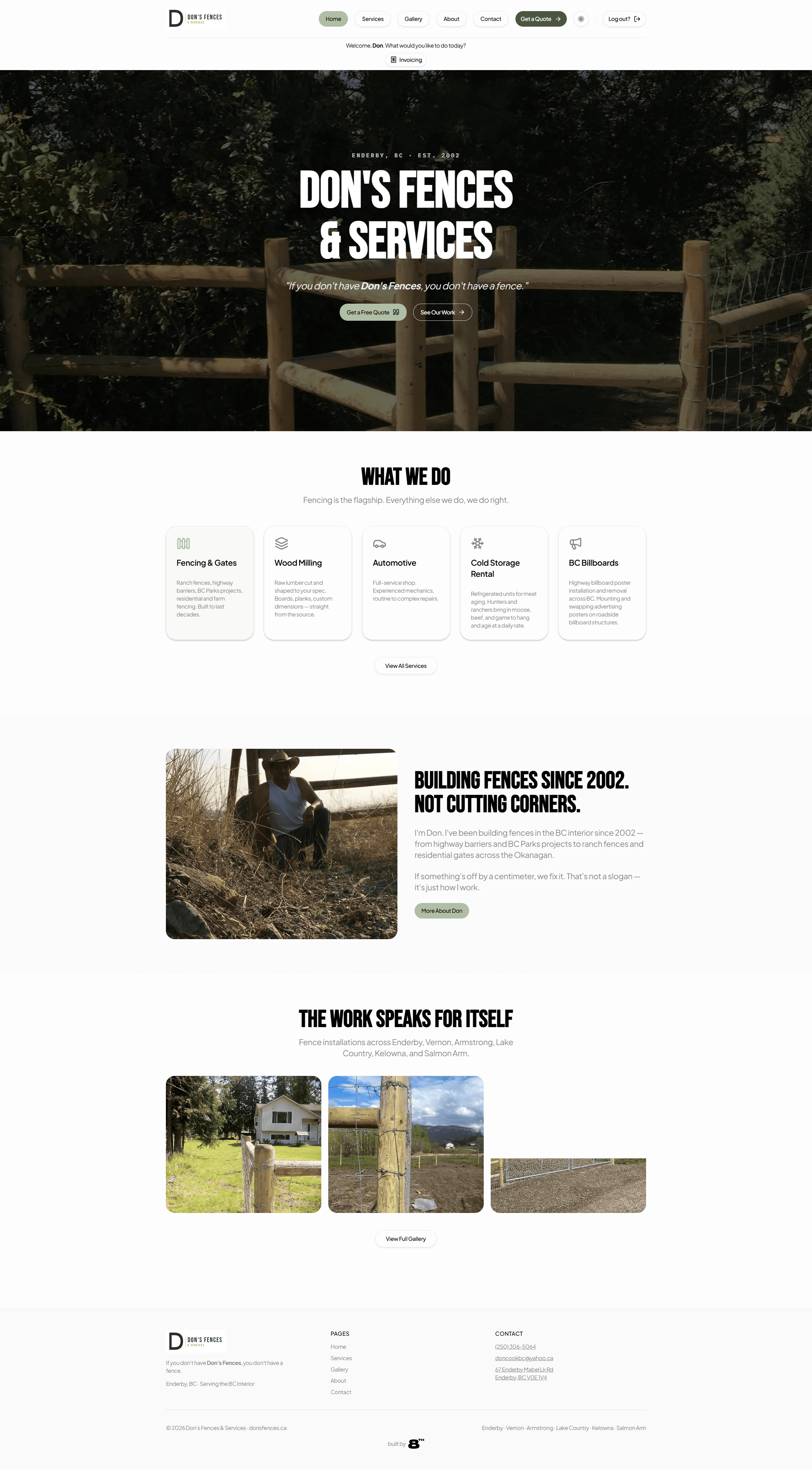 Don's Fences & Services